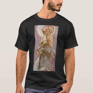 Alphones Mucha ~ der Mond 1902 T-Shirt