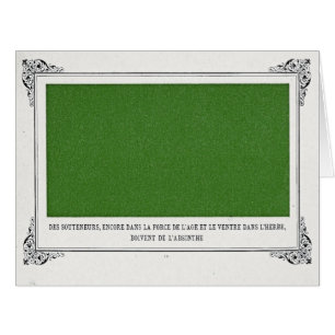 Alphonse Allais, Avril Fools, Vert, Art Abstrait