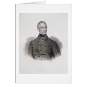 Alphonse de Lamartine, in Gravur von Pierre Pelee