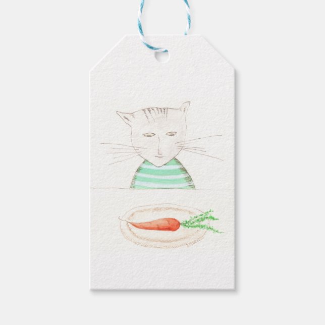 Alphonse le Chat Geschenkanhänger (Vorderseite)