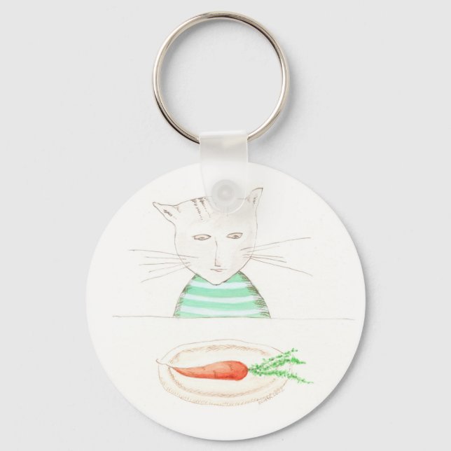 Alphonse le Chat Schlüsselanhänger (Vorderseite)