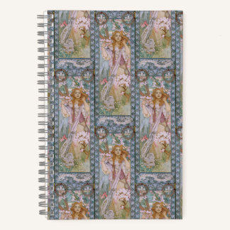 Alphonse Maria Mucha – Jugendstil Art nouveau Notizbuch