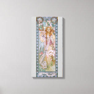 Alphonse Maria Mucha – Maude Adams as Joan of Arc Leinwanddruck