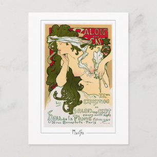 Alphonse Mucha #115 - Fine Art Postcard Postkarte