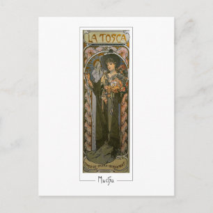 Alphonse Mucha #132 - Kunstpostkarte Postkarte
