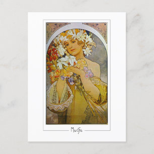 Alphonse Mucha #142 - Carte postale Art