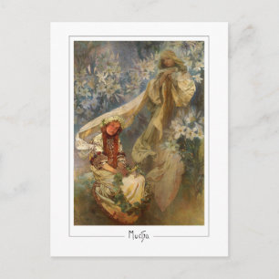 Alphonse Mucha #165 - Kunstpostkarte Postkarte