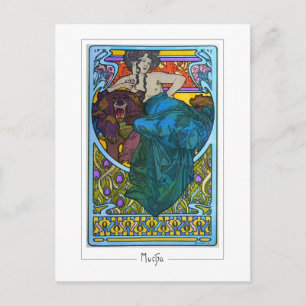 Alphonse Mucha #176 - Fine Art Postcard Postkarte