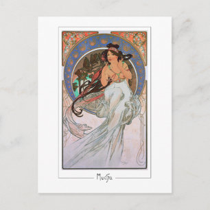 Alphonse Mucha #189 - Carte postale d'art fin