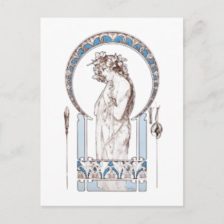 Alphonse Mucha - (1901) Karte Dokumente Decoratifs