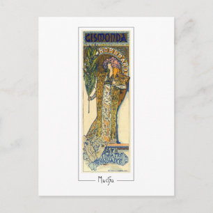 Alphonse Mucha #198 - Carte postale d'art fin