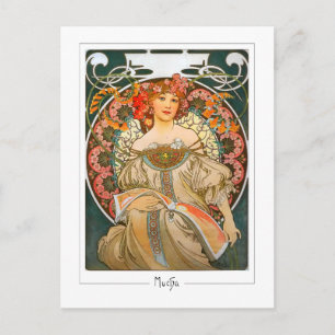 Alphonse Mucha #214 - Carte postale d'art fin