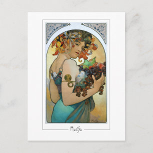 Alphonse Mucha #220 - Carte postale d'art fin