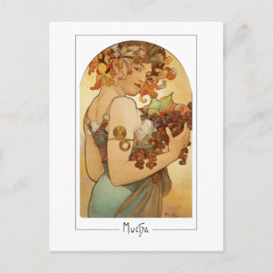 Alphonse Mucha #220 - Kunstpostkarte Postkarte
