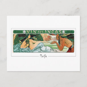Alphonse Mucha #273 - Carte postale d'art fin