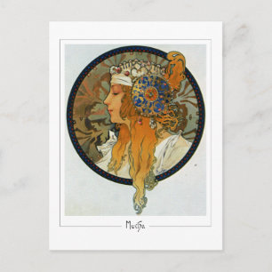 Alphonse Mucha #281 - Carte postale d'art fin