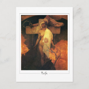 Alphonse Mucha #305 - Kunstpostkarte Postkarte