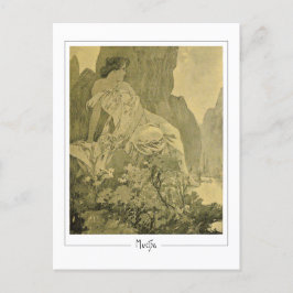 Alphonse Mucha #335 - Fine Art Postcard Postkarte