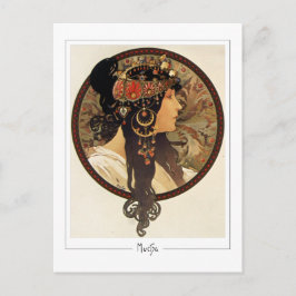 Alphonse Mucha #401 - Fine Art Postcard Postkarte