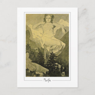 Alphonse Mucha #404 - Carte postale d'art fin