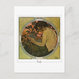 Alphonse Mucha #41 - Fine Art Postcard Postkarte