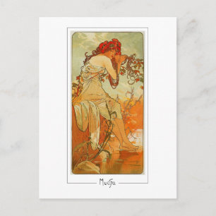 Alphonse Mucha #66 - Carte postale d'art fin