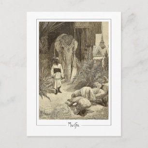 Alphonse Mucha #75 - Fine Art Postcard Postkarte