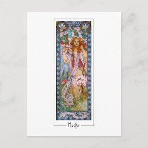 Alphonse Mucha #96 - Carte postale d'art fin
