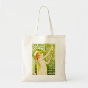 Alphonse Mucha Absinthe Robette-Tasche Tragetasche