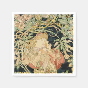 Alphonse Mucha - Alphonse Serviette