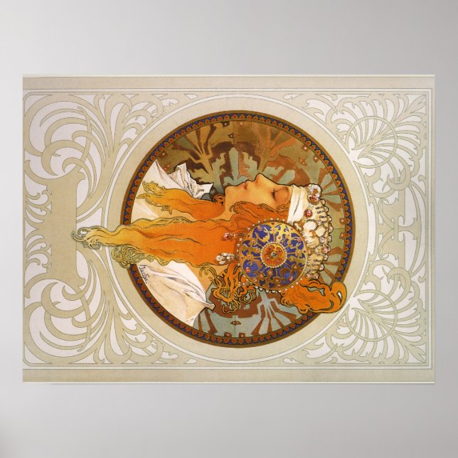 Alphonse Mucha Art Déco (Devant)