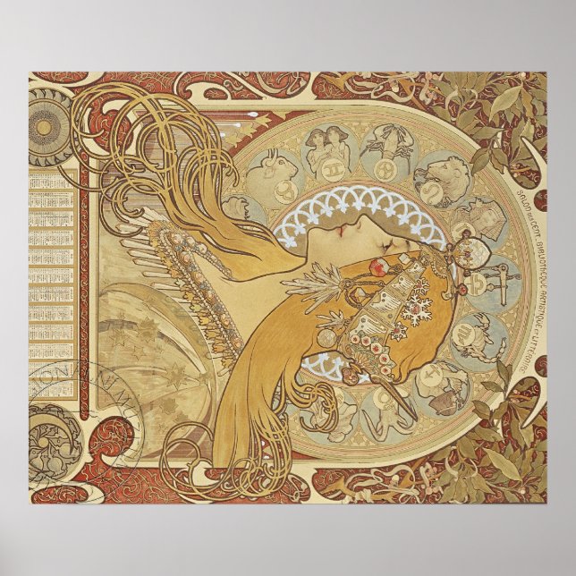 Alphonse Mucha Art Déco (Devant)