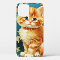 Alphonse Mucha Art Nouveau Cat
