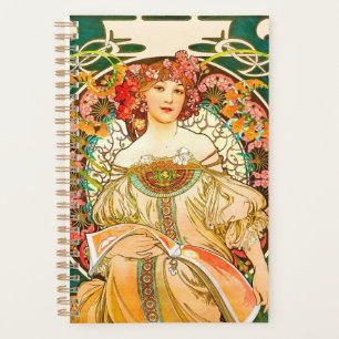 Alphonse Mucha Art Nouveau Daydream Planer