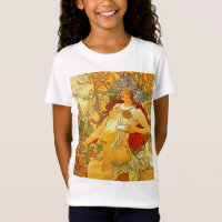 Alphonse Mucha Art Nouveau Herbst