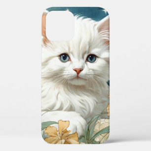 Alphonse Mucha Art Nouveau Kitten Case-Mate iPhone Hülle