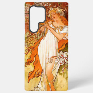 Alphonse Mucha Art Nouveau Spring Samsung Galaxy Hülle