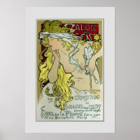 Alphonse Mucha,Ausstellungspposter,1896.