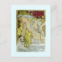 Alphonse Mucha,Ausstellungspposter,1896.