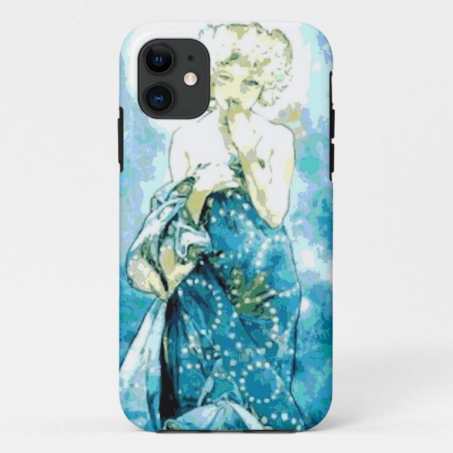 Alphonse Mucha "Der Mond" Case-Mate iPhone Hülle (Rückseite)