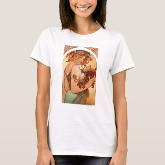 Alphonse Mucha - Die Früchte T-Shirt