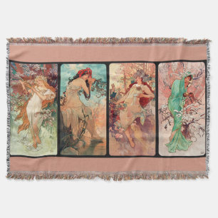 Alphonse Mucha, Die vier Jahreszeiten (1896) Decke