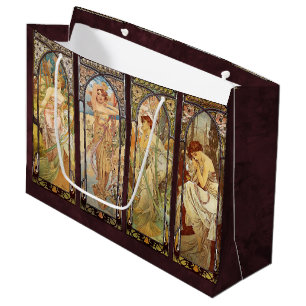 Alphonse Mucha, Die Zeiten des Tages Große Geschenktüte