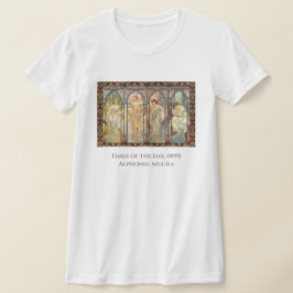Alphonse Mucha - Die Zeiten des Tages T-Shirt
