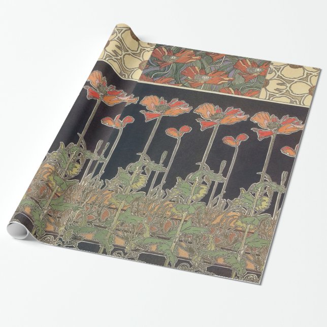 Alphonse Mucha Documents Décoratifs GalleryHD Geschenkpapier (Ungerollt)