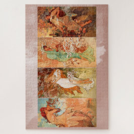 Alphonse Mucha, Four Seasons