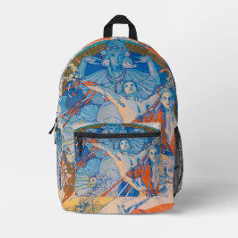 Alphonse Mucha für das Sokol Festival (1926) Bedruckter Rucksack
