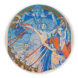 Alphonse Mucha für das Sokol Festival (1926) Keramikknauf