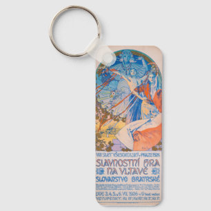 Alphonse Mucha für das Sokol Festival (1926) Schlüsselanhänger