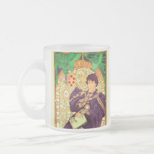 Alphonse Mucha Fürst und Drache Mattglastasse